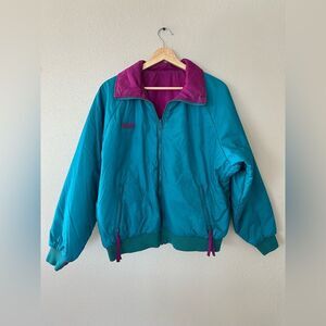 Columbia Vintage 90’s Reversible Women’s Puffer Ski Jacket Size XL